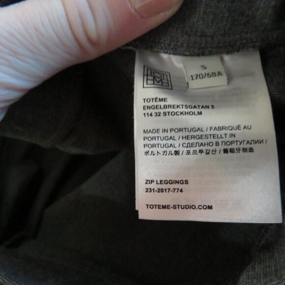 Toteme Gray Leggings - Picture 13 of 13